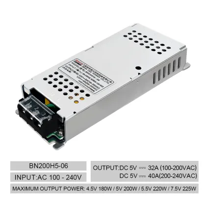 Customizable Bina Power Supply: Offering 350W to 500W Output in 12V, 24V, and 48V AC/DC with 150Amp Vapel Switching Technology