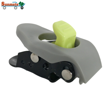 Adjustable Snowboard Binding with Ratchet Strap and Steel Buckles