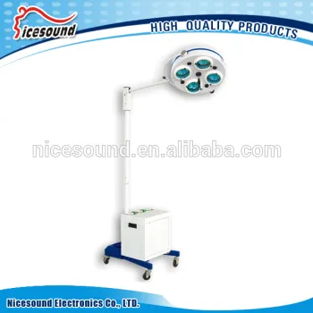 Vertical 4 reflector luminescence Shadeless Lamps AC/DC
