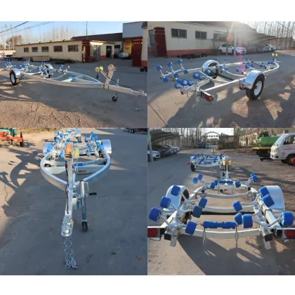 Customized Small Galvanized Boat Trailers