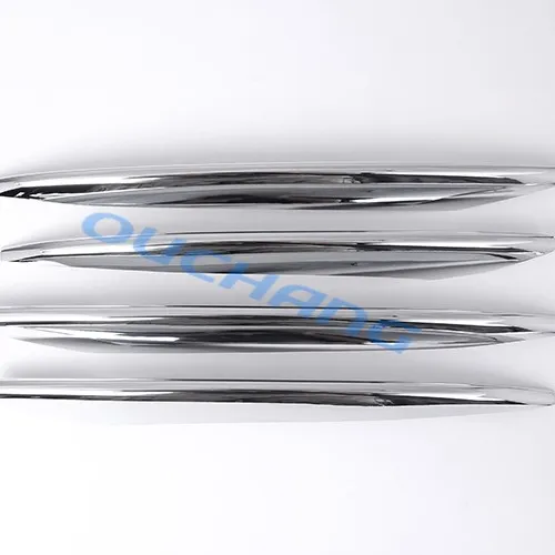 ABS Chrome Front Fog Lamp Cover Trim for Mercedes Benz W213 E-Class 2016-2017 E200 E300 E43 AMG