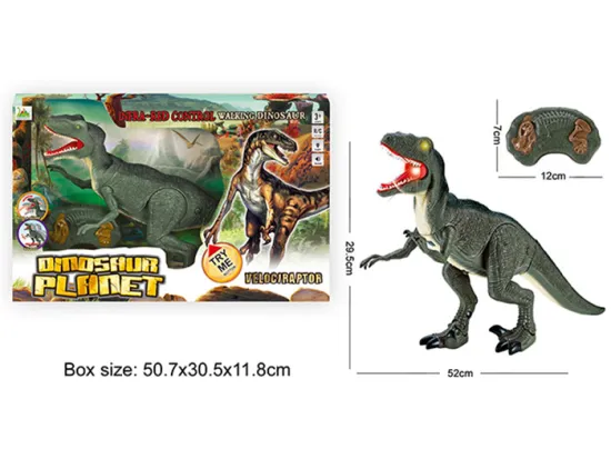 DINOSAUR ISLAND TOYS R/C DINOSAUR , WITH SOUND AND LIGHT
