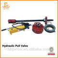 Valve de traction hydraulique pour pompe de forage