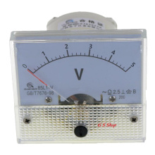 85L1-V Analogue AC Voltage Needle Panel Meter Voltmeter 85L1- 5V