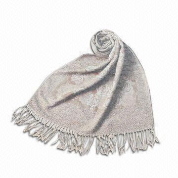 Polyester Scarf, Measures 70 x 180 + 10 x 2cm, Available in Various Colors