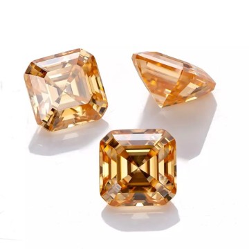 6mm Asscher Cut DEF Color VVS VS Clarity Diamond for Mexican Engagement Rings