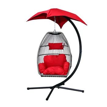 Hot Sell Outdoor Hanging Rattan Egg Chair - Patio Swing Chair