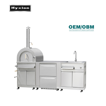 Hyxion outdoor kitchen  manufacture stainless steel stove cabinet bbq BBQ grill