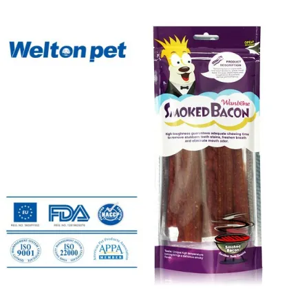 Smoked Bacon dog snacks