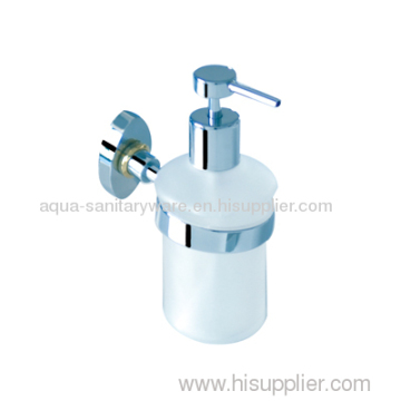 Wall Mounted Soap Dispenser With Glass Bottle 