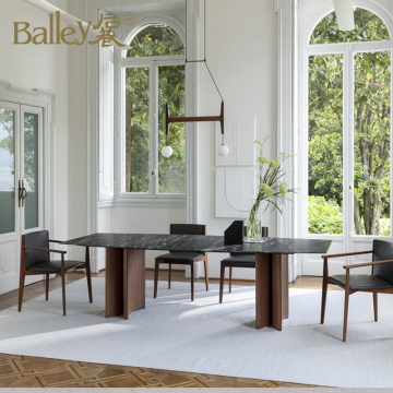 Modern High Gloss MDF Italian Model Extension Dining Table for Luxury Kitchens and Dining Rooms
