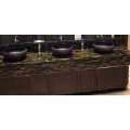 Yellow Tiger Eye stone washroom countertop