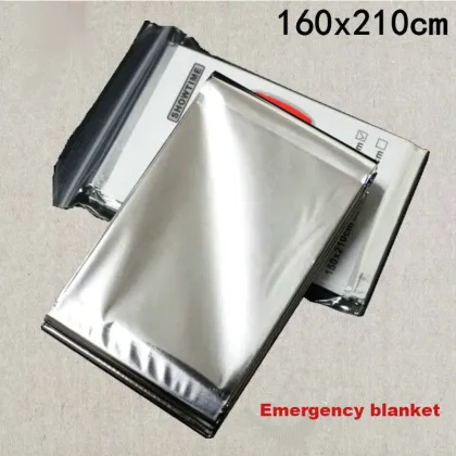 Survival Insulation Blanket - Outdoor Emergency Lifesaving Blanket 160*210cm