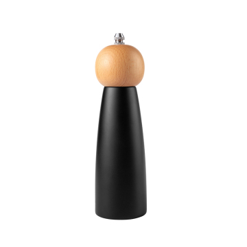 Black Wooden Manual Salt and Pepper Grinder - Hot Selling Kitchen Table Item