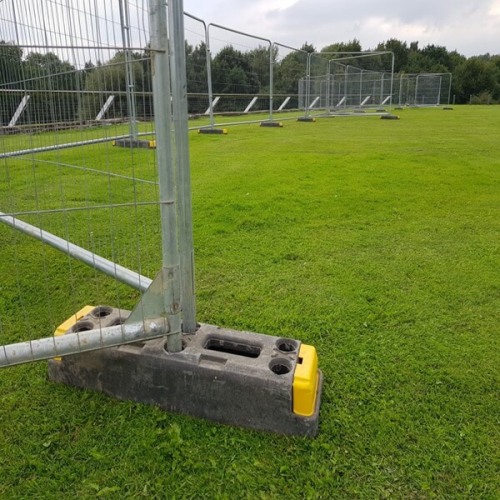 Pannelli di recinzione temporanea di sicurezza in alluminio per pannelli da costruzione