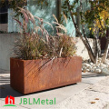 Rust Color Corten Steel Garden Flower Pot