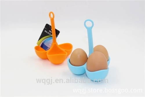 Creative Silicone Egg Boilers Silicone Egg Poacher Holder