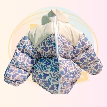 KERUI Children Winter Outdoor Jacket - 100% Goose Down Custom Factory Direct Sales