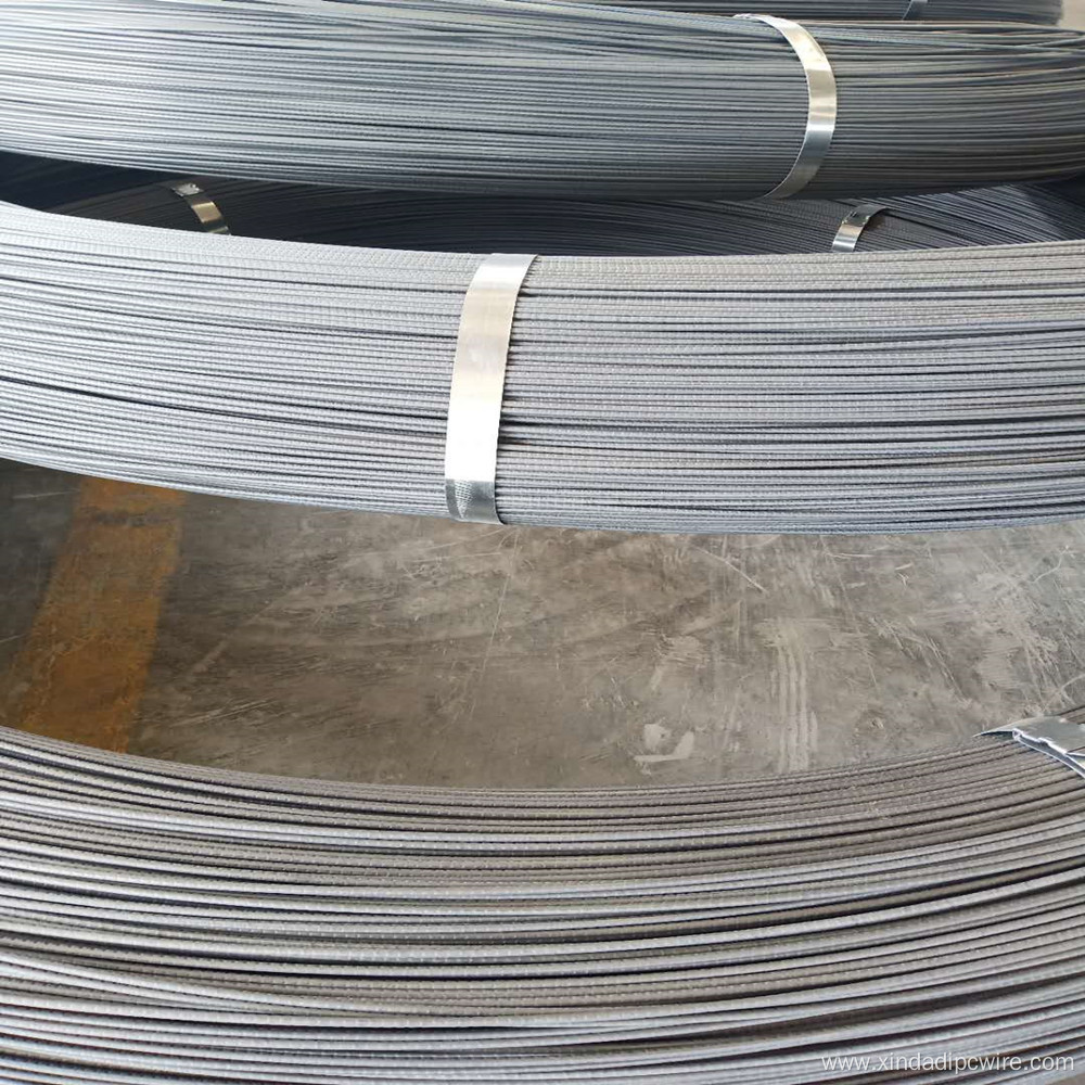 steel wire 4.8 mm 5 mm spiral surface