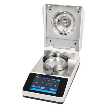 Schneller 0,001 g Feuchtigkeitsanalysator für Reis und Mais mit Echtzeit-Testkurve