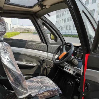 Four Wheel Electric Transport Carfood Van Mini Van L6e Approved