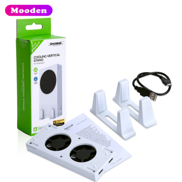 L TYX-0658 Vertical Stand for Xbox Series S: Cooling Fan, Console Holder, Bracket & Base