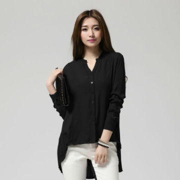 ladies formal shirt of ladies new design fashion shirt