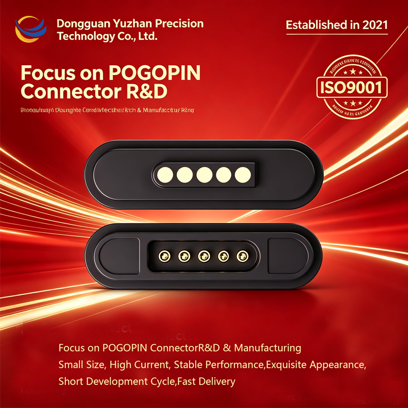 5P magnetic connector