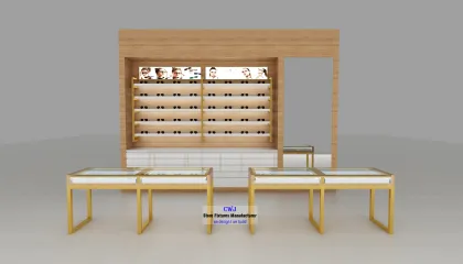 Eyewear Display Showcase Builder Custom Eyewear Cabinet