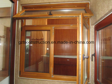 Aluminum Clad Wood Window Aluminum Window with AS/NZS2208