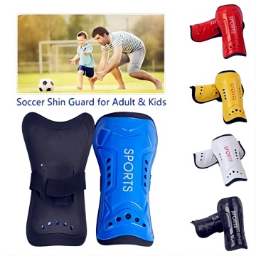 Wholesale Football Shin Guards with Straps: Kids and Adult Knee Support Sports Leg Protectors for Soccer and Football