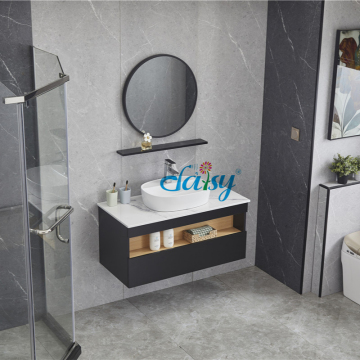 Factory Wholesale Freestanding Bathroom Cabinet with Mirror