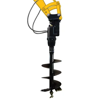 MONDE Factory Direct Sale: Hydraulic Auger Excavator & Skid Steer Loader Auger