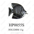 Pendentif poisson hématite