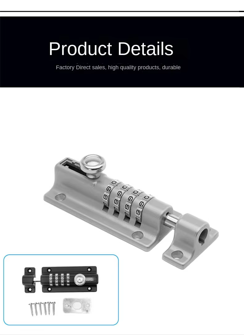 4 3 Password cabinet lock