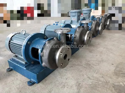 IT type titanium pump with ABB explosion-proof motor