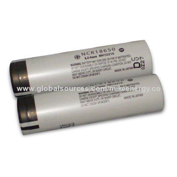 Li-ion Battery Cells with 3.7V Voltage, Suitable for Panasonic NCR18650