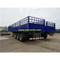 3 Axle 30ton Box Cargo نصف مقطورة