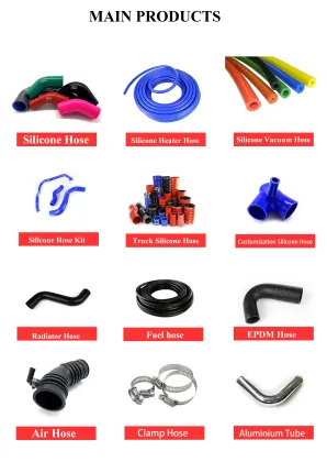 custom silicone hose Silicone hose kits Fits For Ford Fiesta radiator hose