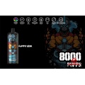 Dazzle 8000puffs RGB Vape descartável