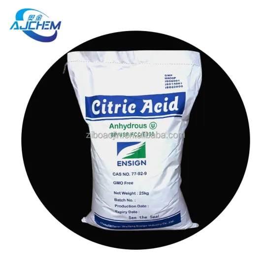 High-Quality Anhydrous Citric Acid: Food Grade E330 Acid for Sale