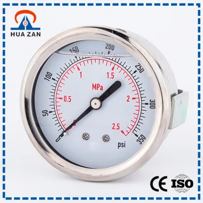 Air Pressure Instrument Wholesale Air Pressure Meter with Oil Filled