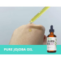 Cuidado com a pele saudável e volume Óleo corporal da mão hidratante Orgânico 100% puro Jojoba Hair Growth Indical Essential Oil