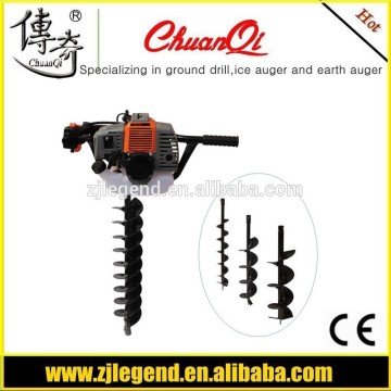 One man earth drilling earth auger for garden tool