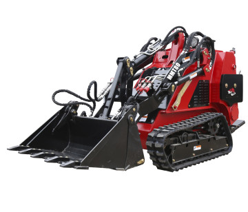 25hp Kubota Diesel Skid Steer Loader with Joystick Control