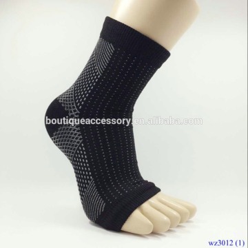 Sportsman Dedicated Open Toe Protect Ankle Knee-high Socks