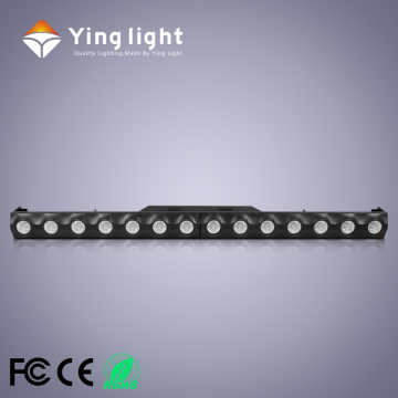 14x3W LED Wash Dot Matrix Light: RGB + Amber Pixel Control