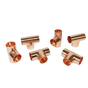 Equal Tee End Feed Copperfit Plumbing Supplies: Wrought Red Copper Fittings from a Chinese Factory