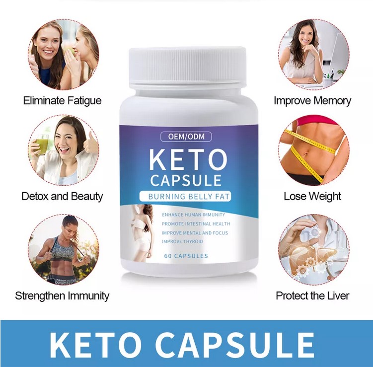 OEM/ODM Keto Weight Loss Capsules Fat Burning slimming capsules Keto enzyme Detox Cleanse Slimming Capsules