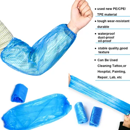Hot Sale Waterproof Long Disposable Arm Sleeve Cover - Plastic Pe